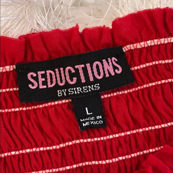 Red cropped top - Picture 4 of 4